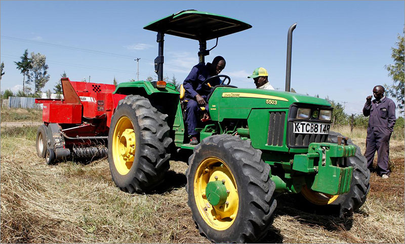 Deere taps tractor-hailing tech in bid in Africa 